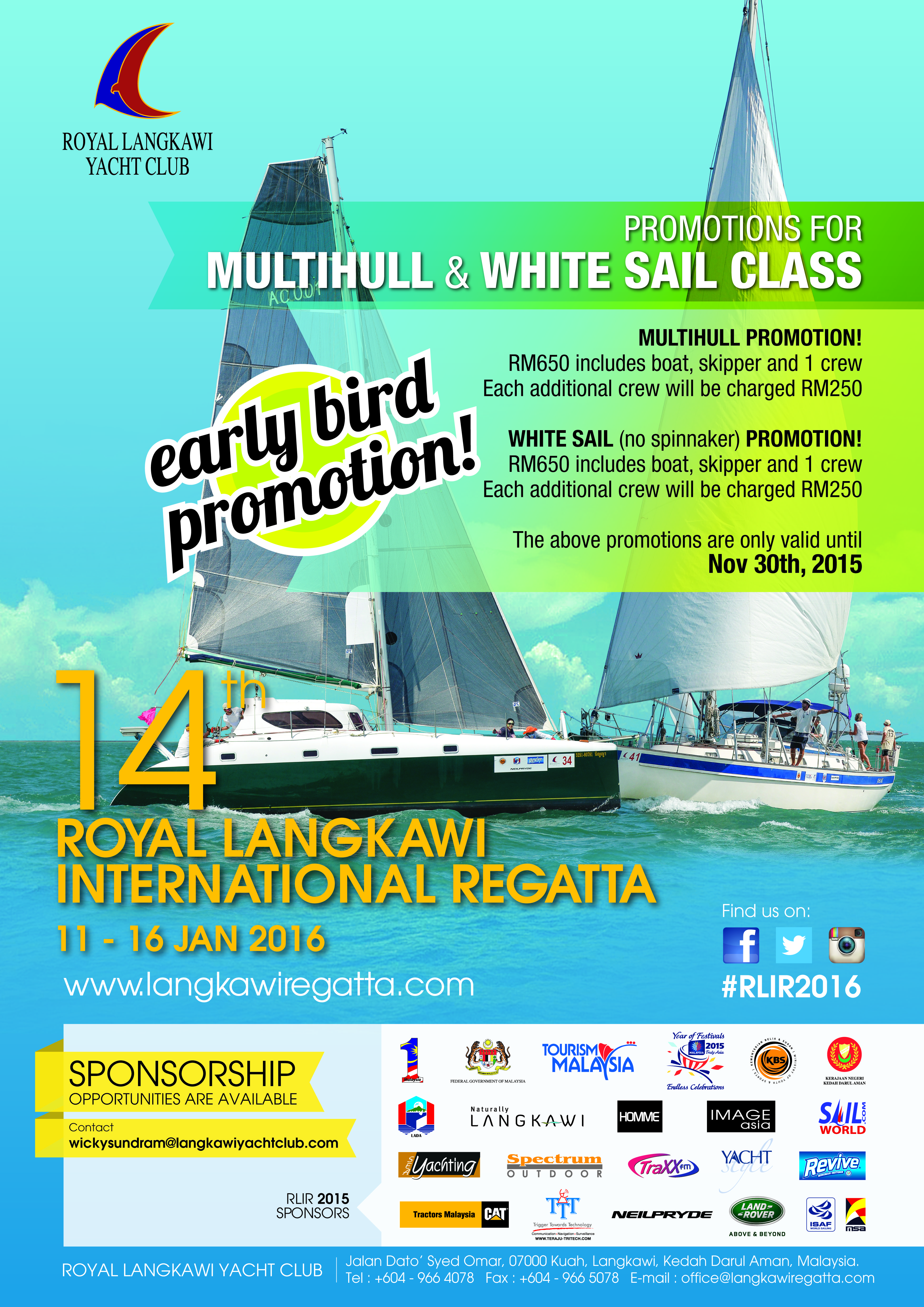 2015 Royal Langkawi International Regatta