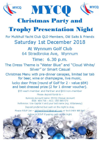 2018 MYCQ Christmas Party and Trophy Night